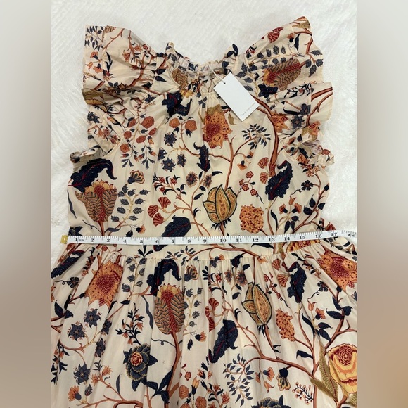 Ulla Johnson Eden Dress Daisy Mustard Yellow Size 0 NWT - Picture 11 of 14